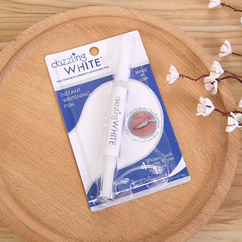 Cross-border Wholesale Dazzling White Rotary Teeth Whitening Pen 3ML Cleaning Pen