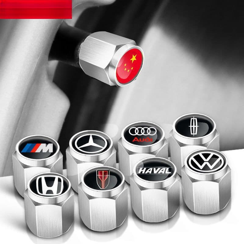 Car Tire Valve Cap Universal Valve Cap Protective Cover Anti-Theft Valve Core Anti-Leak Cap