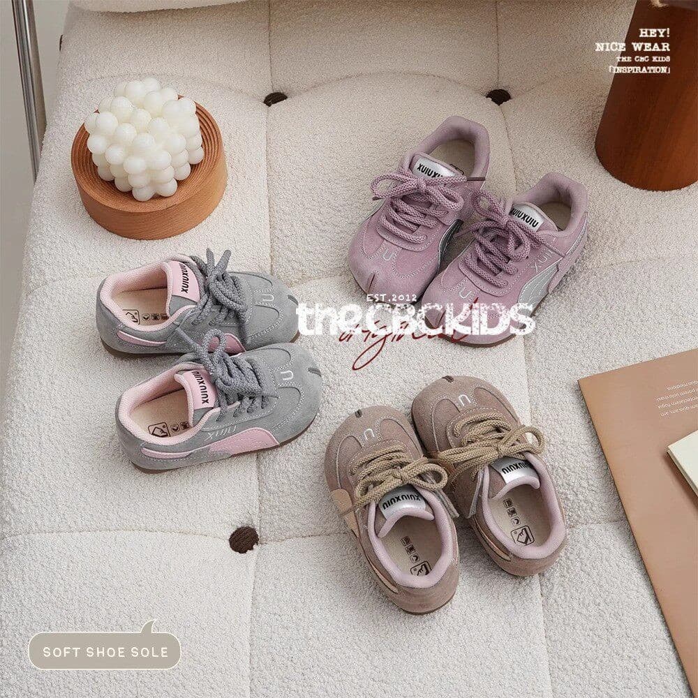 Korean Style Children's Sports Shoes 2026 Spring/Autumn Girls' De Training Shoes Lightweight Boys' Agassi Shoes Running Baby Toddler Shoes