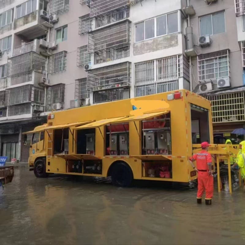 Emergency Rescue Tool Equipment Vehicle, 5000m³ Drainage Vehicle for Municipal Flood Control Projects, Rapid Drainage Truck