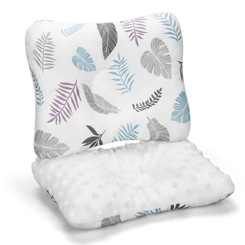 All-cotton Baby Pillow for Sleeping, Anti-flat Head Shape Correction, Infant Shaping Pillow, Cross-border Hot-selling Baby Pillow