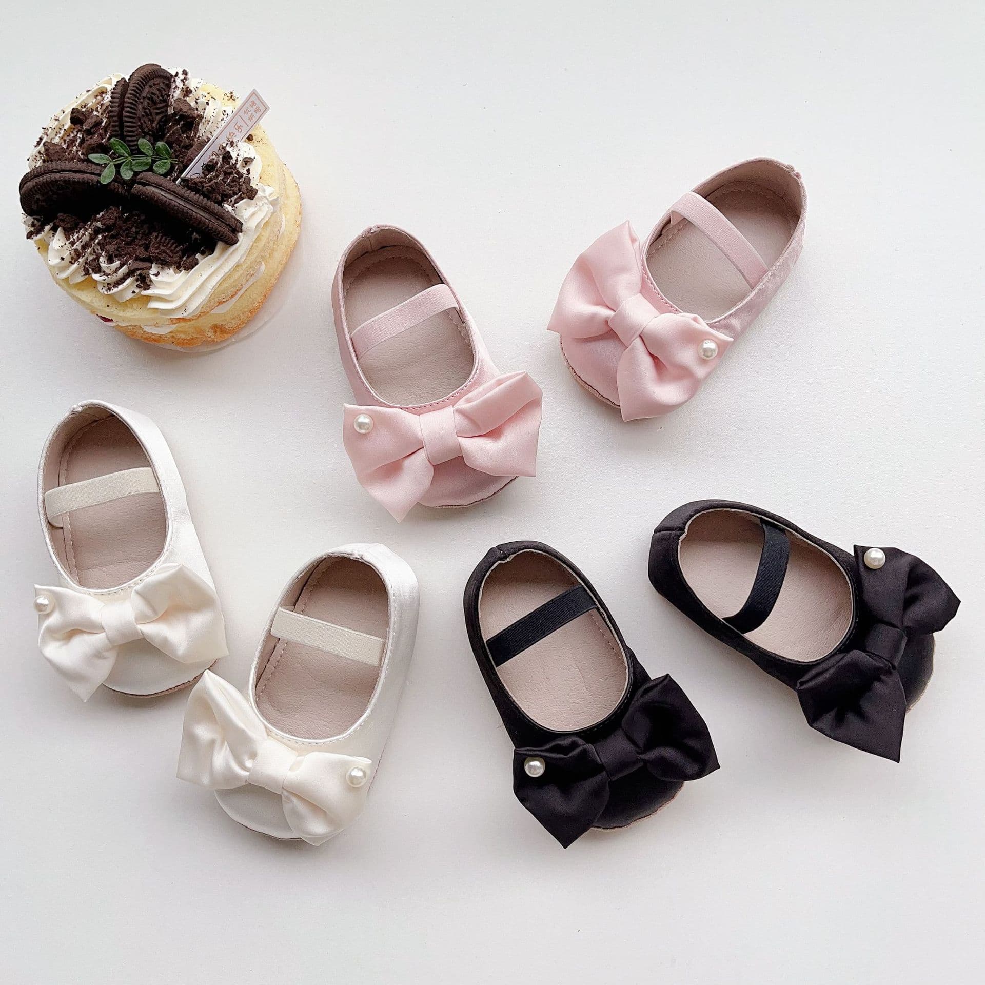 Summer Princess Shoes For Women's Baby Soft Sole Children's Shoes Magic Bow Toddler Leather New Arrival Kids Footwear