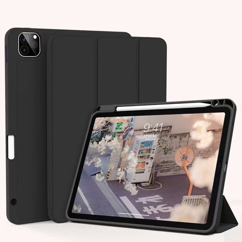 Suitable for ipad10th generation protective case with pen slot 10.2-inch air45 tablet case pro11-inch anti-fall protective case