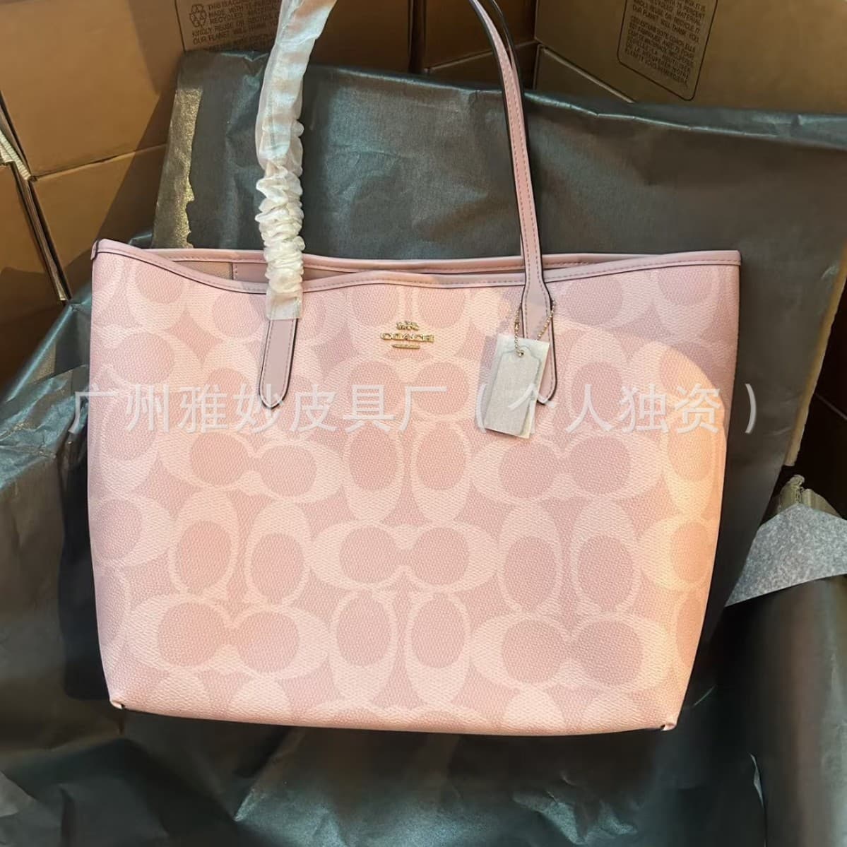 Coco's new City33 tote bag magnetic button shopping bag classic old pattern commuting single shoulder large capacity handbag