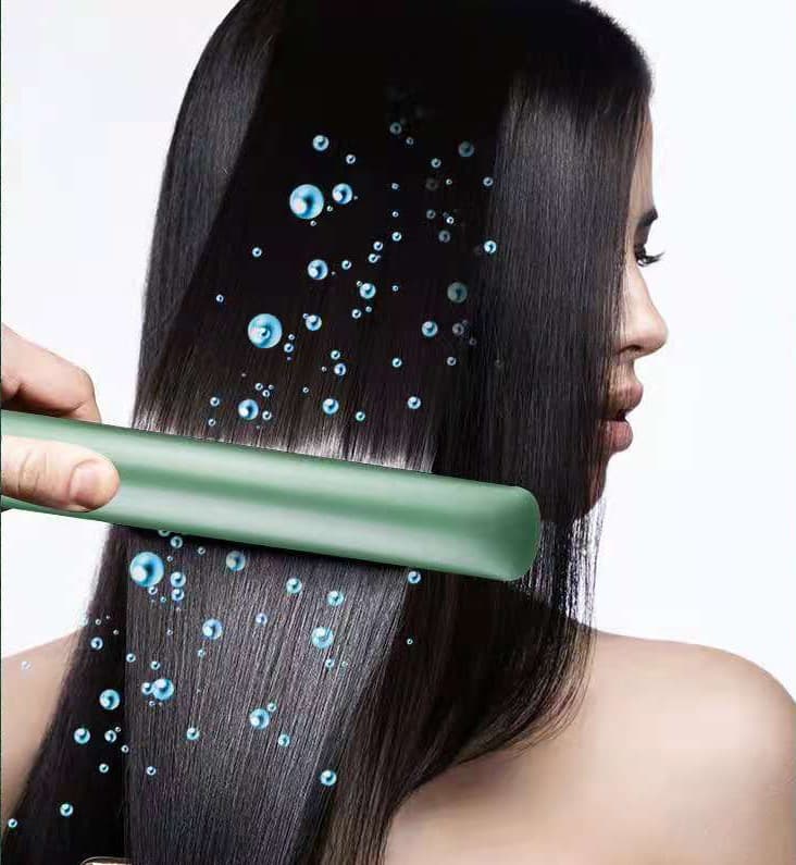 Cross-border special for curling straight dual-purpose hair straightener electric splint liquid crystal display temperature straight hair splint hairdressing curling iron