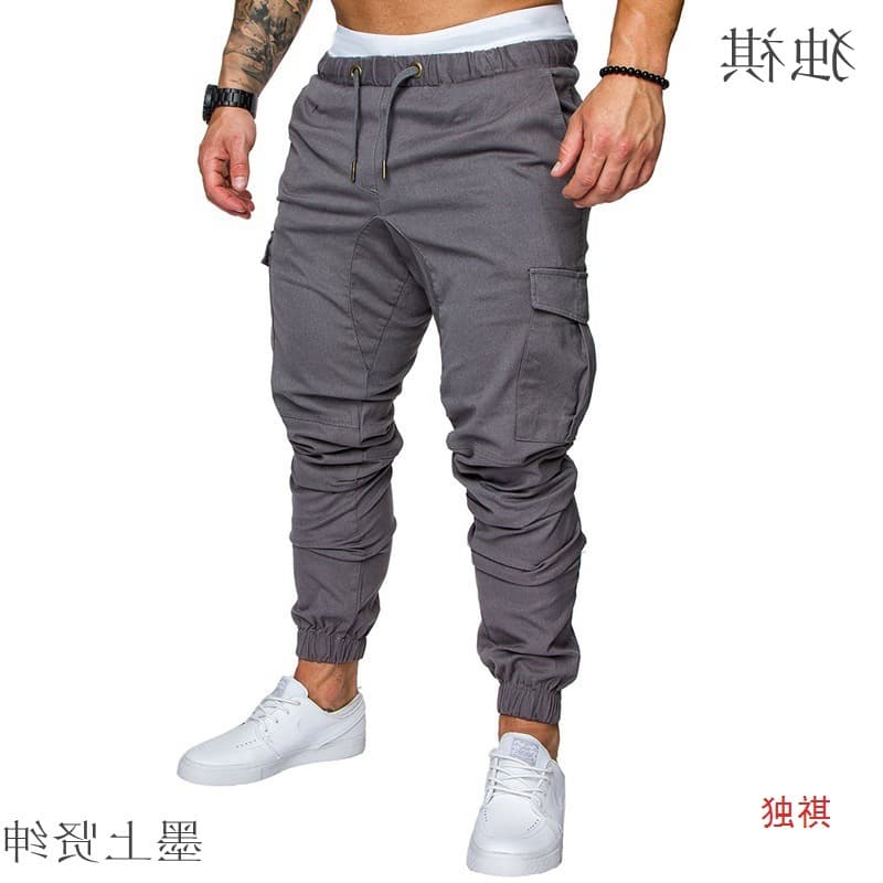 Cargo Pants Trousers For Men Clothes Mens Casual Jogger Man