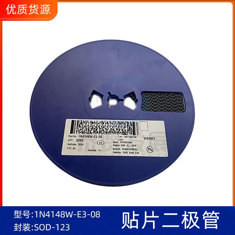 SMD Switching Diode 1N4148W-E3-08 Package SOD-123 323 523 1206 3K/Reel