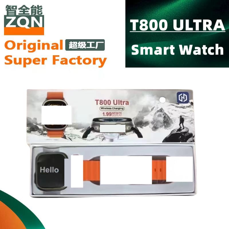 Cross-border Trade T800 ULTRA Smart Watch Multi-language Multifunctional Smart Watch