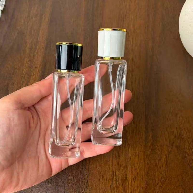 F116 Perfume Atomizer Spray Bottle 30ml Premium Glass Travel Refillable Empty Perfume Sample Bottle Dispenser