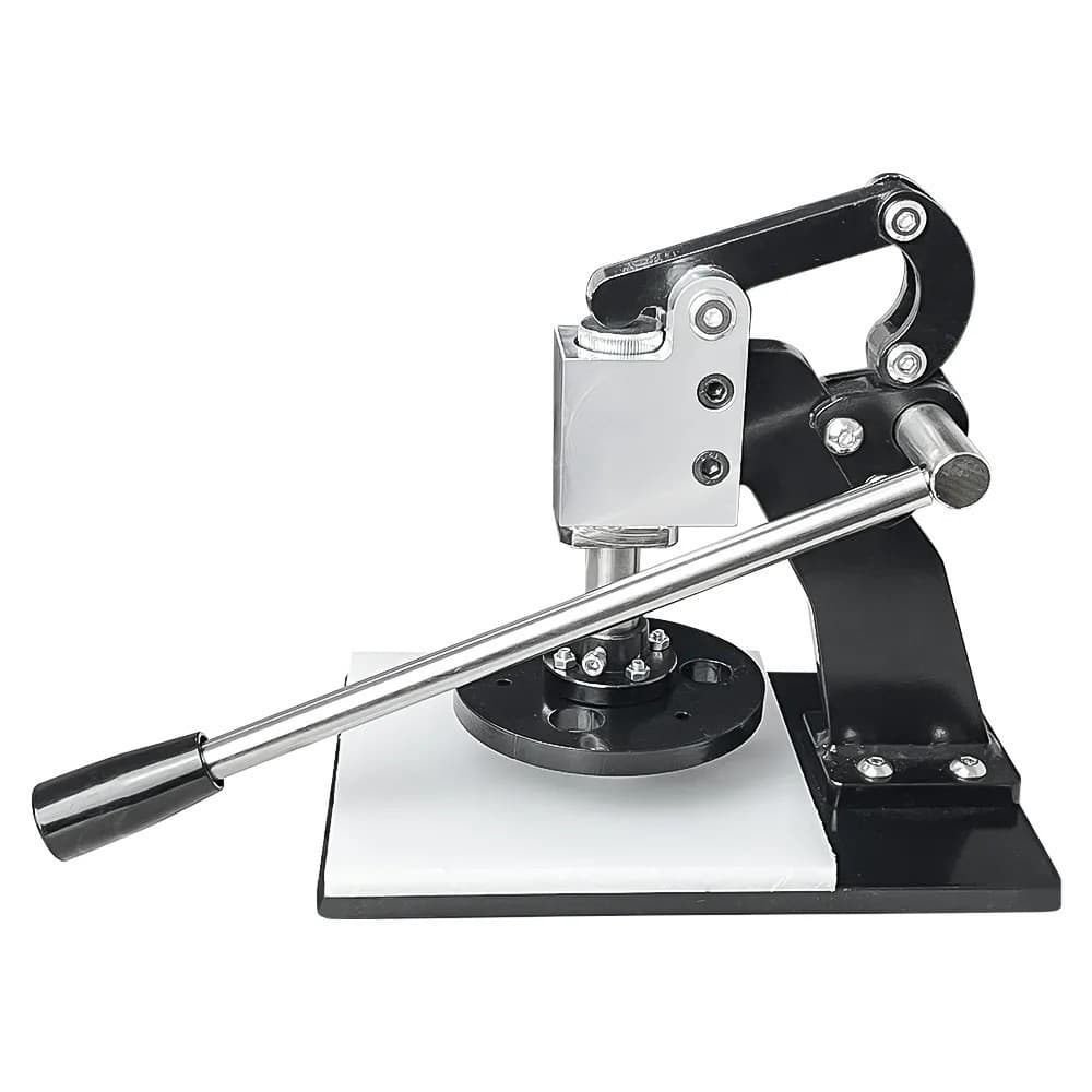 Manual die-cutting machine, die-cutting and stamping machine, small handmade leather and fabric sample cutting and punching machine
