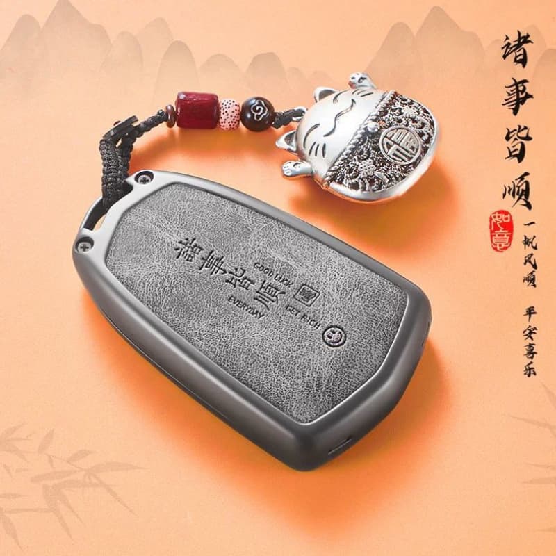 Compatible with Cadillac Key Case CT5 XT5 XT4 XTS CT6 ATSL Premium Metal Protection