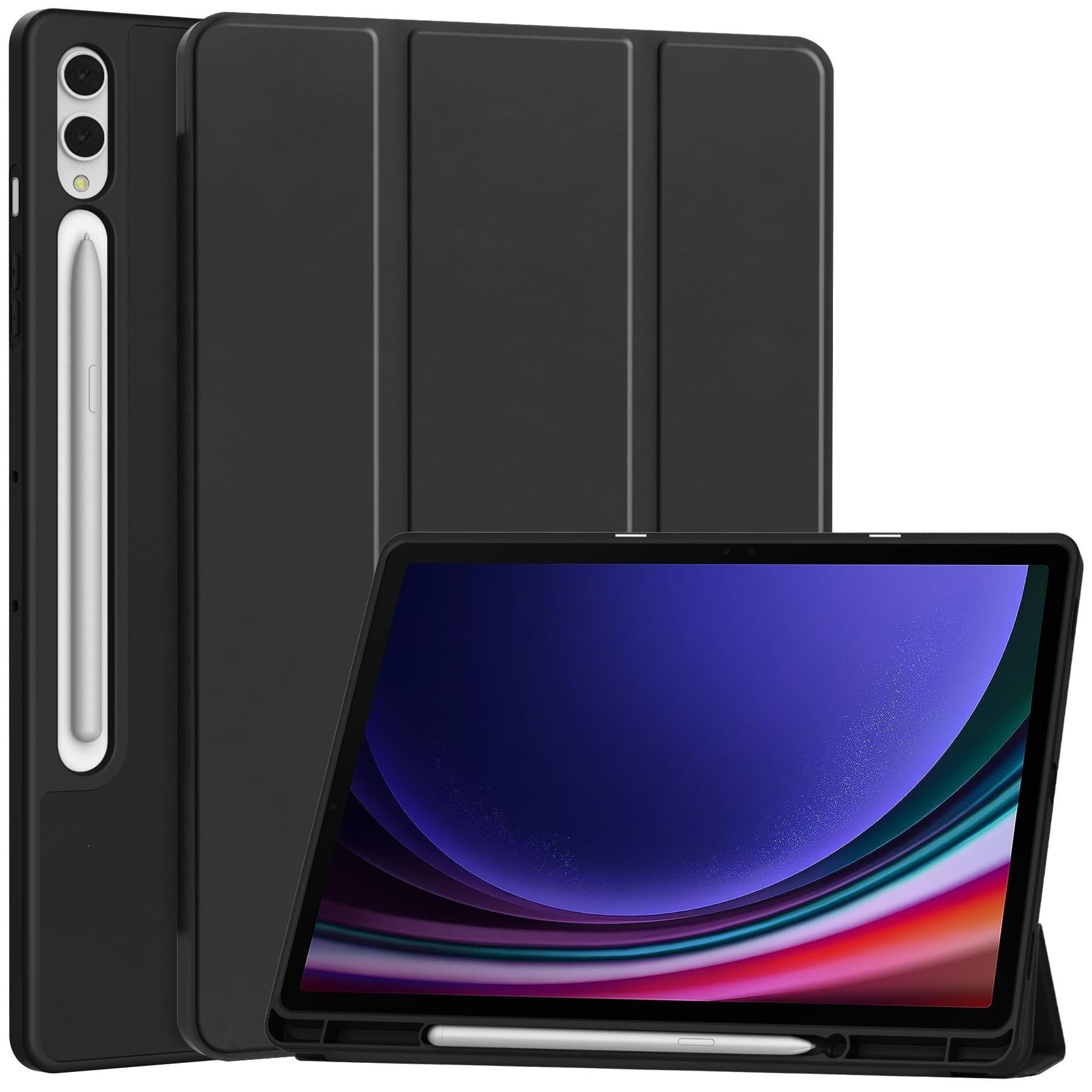 Case with Pen Holder for Samsung Tab S9 FE S10 Lite A9 S11 S10 FE A11 Plus Tablet