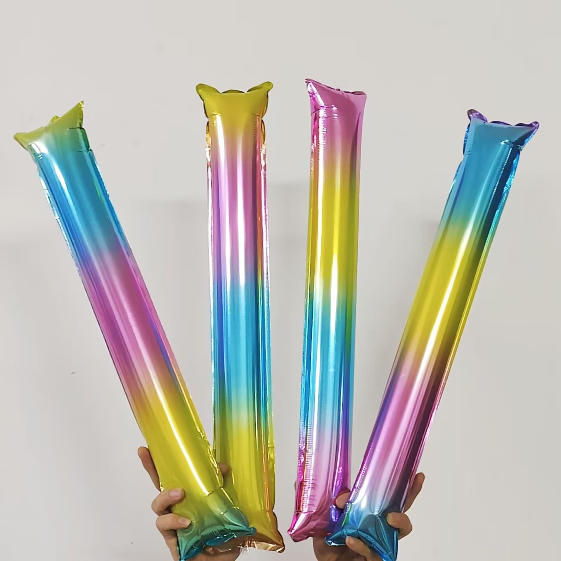 School sports meeting inflatable cheering stick wholesale kindergarten cheer stick baton company event cheering stick
