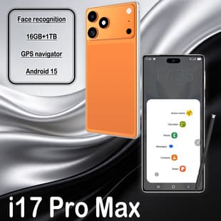 TK Exclusive Cross-Border i17 Pro Max Smartphone Android 7.3-Inch Large Screen Smartphone Original Factory