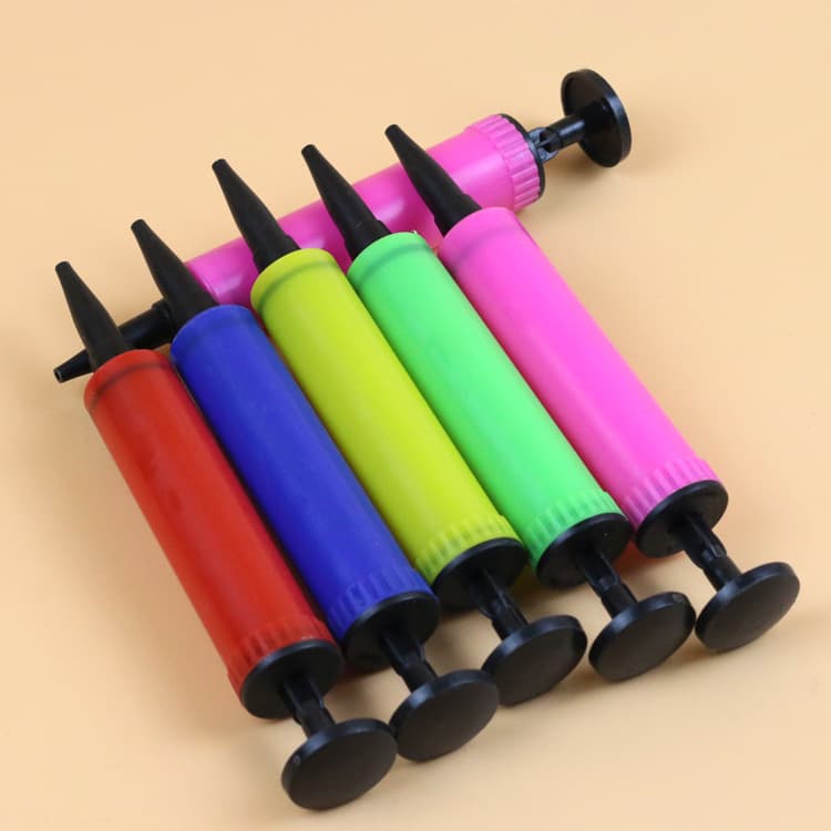 Factory Supply Portable Hand Push Air Pump for Toy Balloons, Inflatable Water Heating Mats, Pillows, Mini