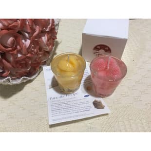 Strawberry Orange Berry Candle Ins Style Decoration Bedroom Birthday Gift Jelly Wax Berry Cute Fruit Scented Candle
