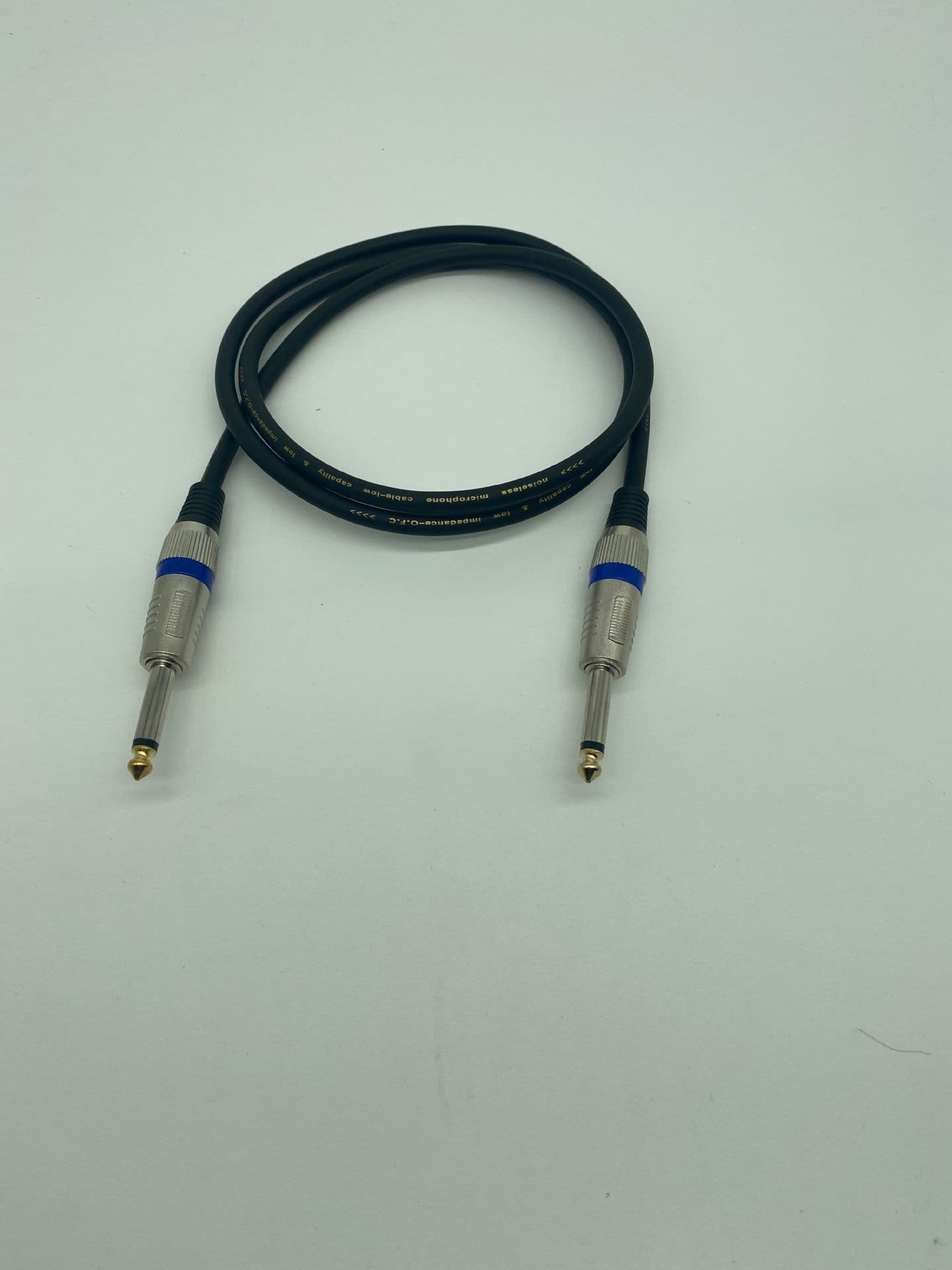 6.5mm to 6.5mm Audio Cable Microphone Instrument Connection Cable Electric Guitar Bass Speaker 6.35mm Guitar Link