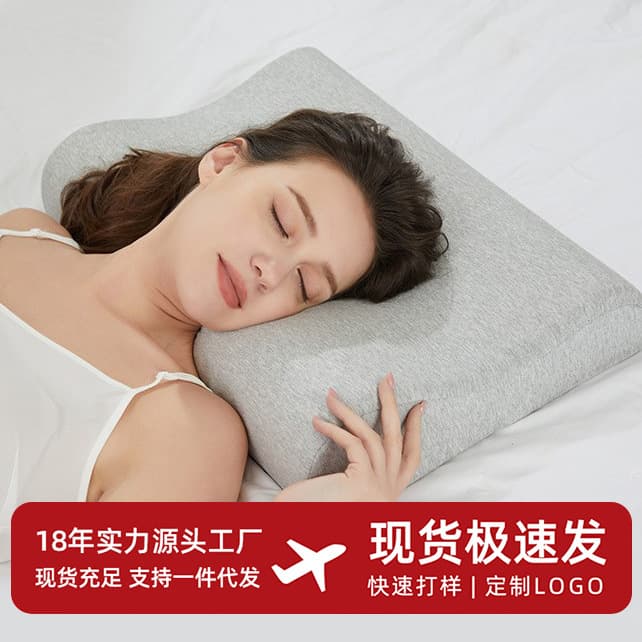 Memory Foam Pillow Slow Rebound Sleep Pillow Space Gift Cervical Breathable Cotton Neck Support