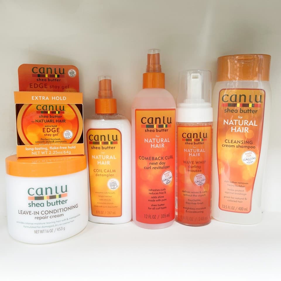 Shea Butter Natural Hair Styling Spray for Voluminous Fashionable Looks