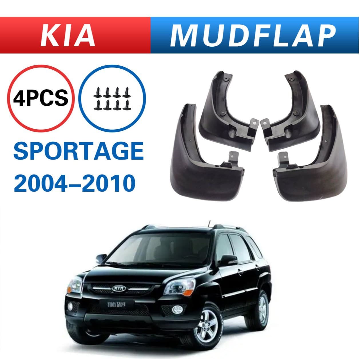 Suitable for Kia Sportage Sportage 2004-2010 fenders, cross-border foreign trade, car accessories modification