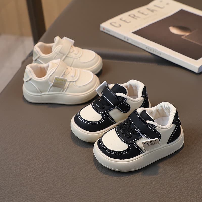 Autumn Baby Soft Sole Learning To Walk Shoes Boys Casual Skate Shoes Girls Children Infant Toddler