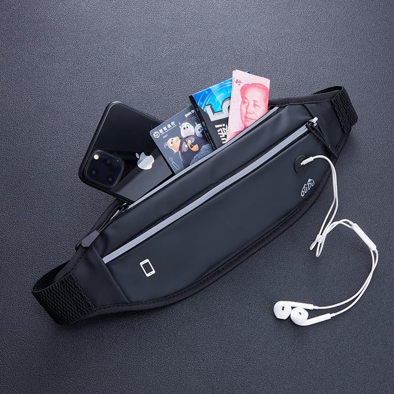 Oudu Sports Waist Bag Running Mobile Phone Bag Men and Women Outdoor Equipment Waterproof Invisible New Mini Small Belt Bag