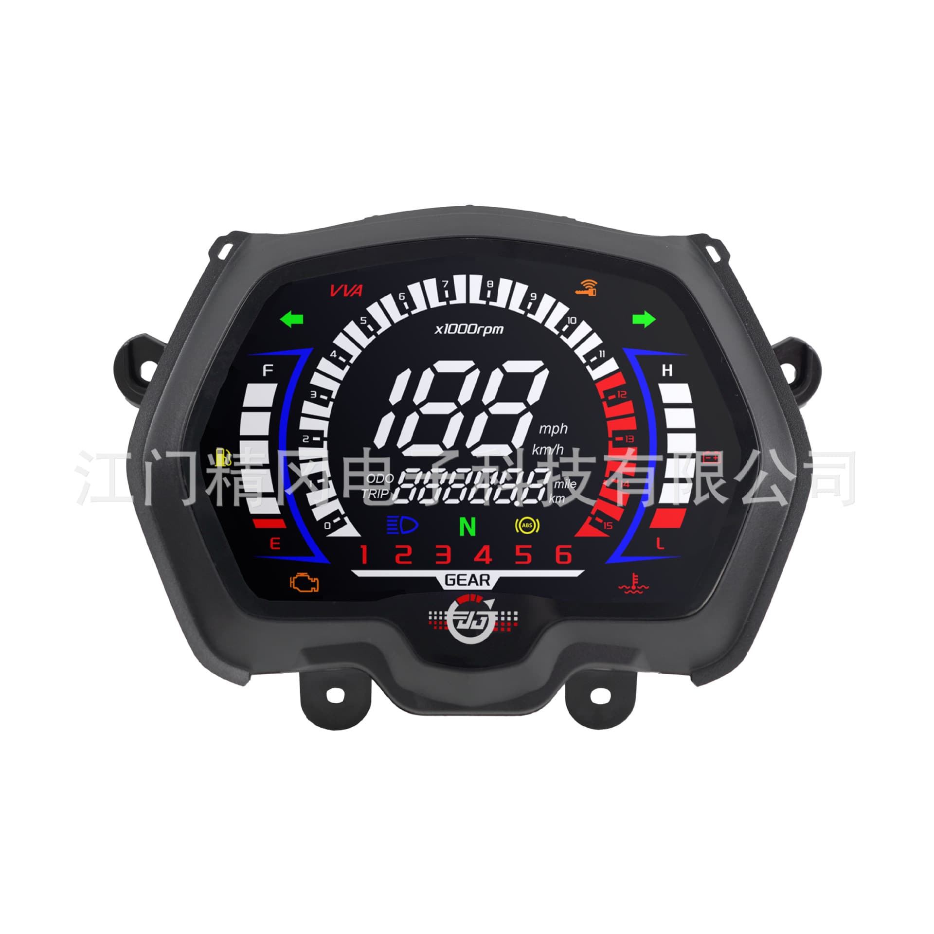 New Model Southeast Asia Hot-selling Motorcycle Digital Instrument Y16ZR ABS PNP