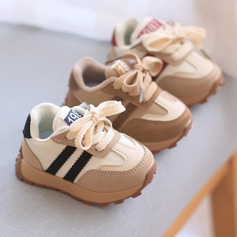Baby Shoes, Toddler Walking Shoes, Soft Sole, Non-Slip, Breathable, Casual Sneakers, White