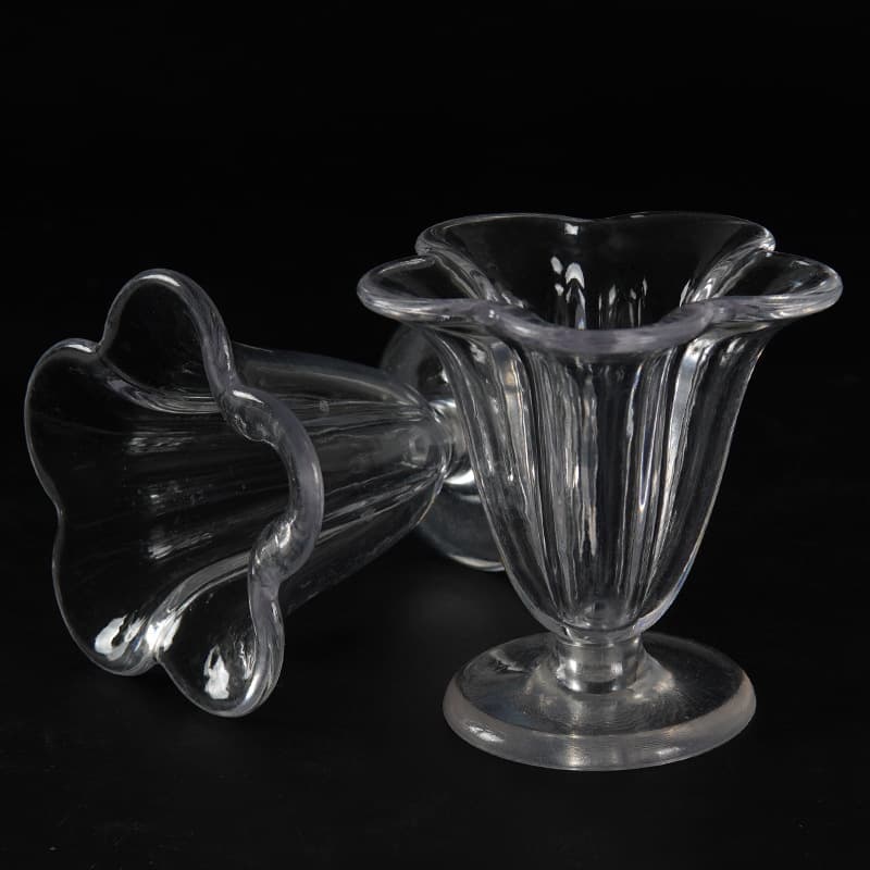 Plastic Transparent Ice Cream Cup DIY Snow Clay Cream Cup Food Play Container Toy Handmade Cream Glue Accessories