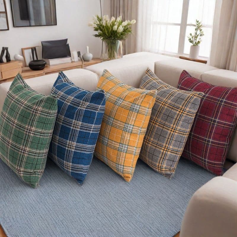Nail-made Cute Multifunctional Pillow Covers with Inserts, Thick and Simple Euro-American Style