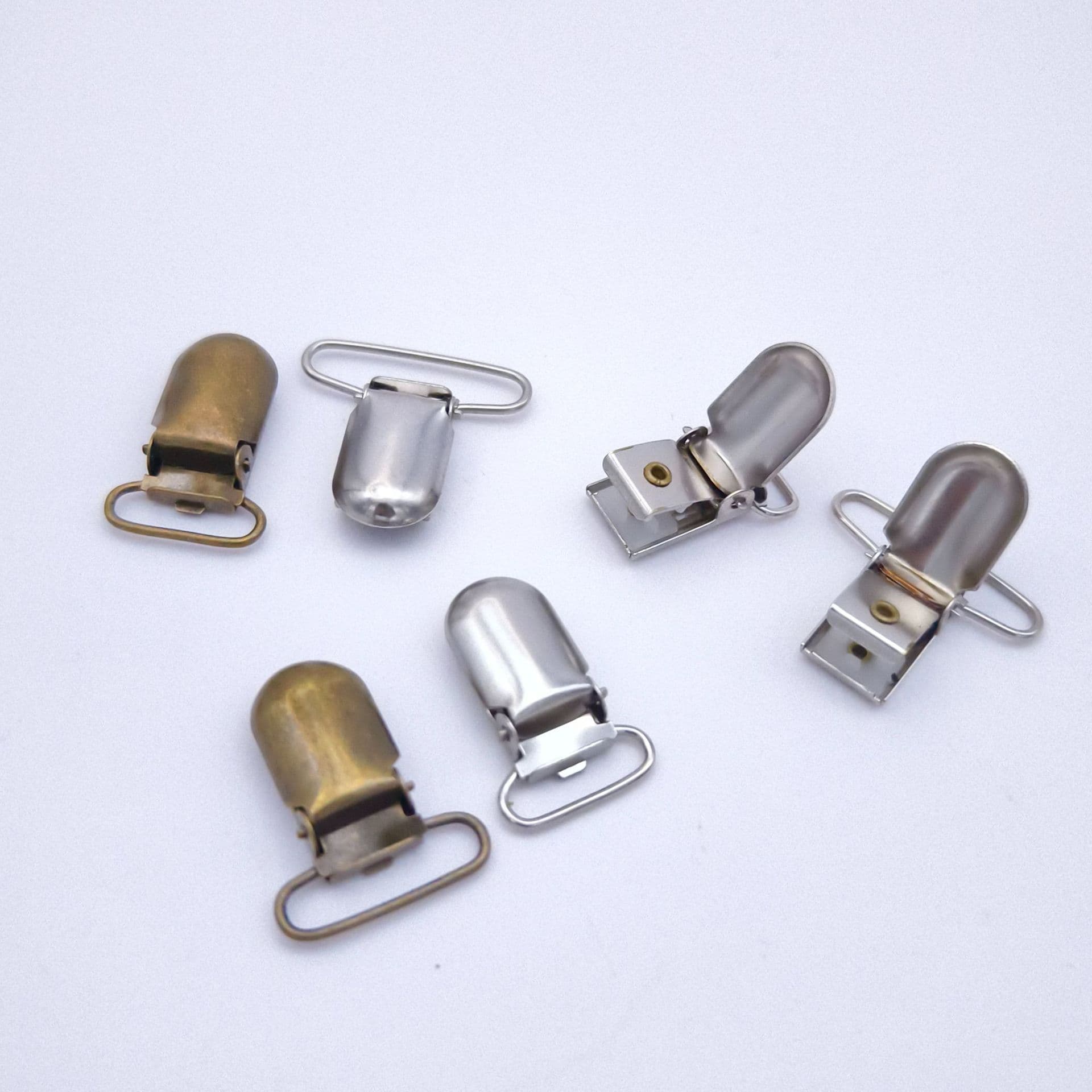 Crocodile clip duckbill buckle adjustable overalls adjustment buckle waist accessories hardware clip buckle suspender clip carport buckle