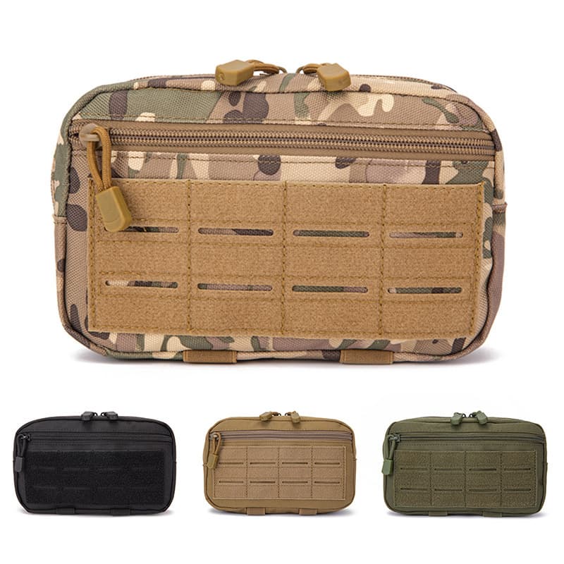 Tactical Outdoor Sports Fanny Pack Molle Accessory Functional Laser Medical Bag Wear Resistant Expansion Load Reduction Unisex