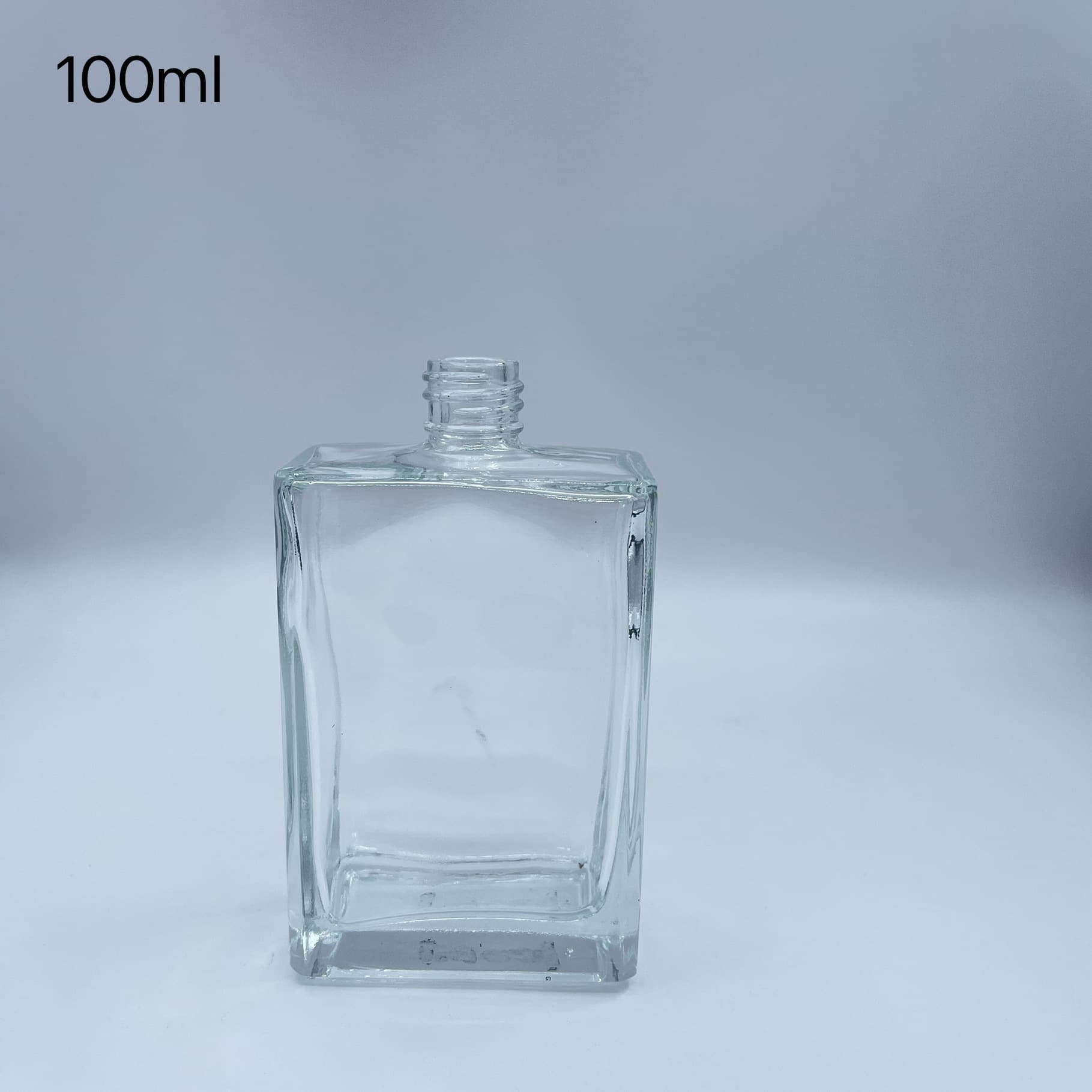 Flat Square Perfume Bottle Essential Oil Bottle Spray Bottle Screw Mouth 30ml 50ml 100ml 150ml Refillable Empty Bottle