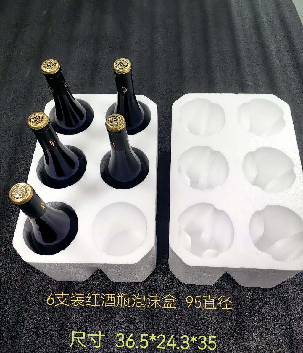 Foam Packaging for Wine Bottles, Manufacturer Direct Sales