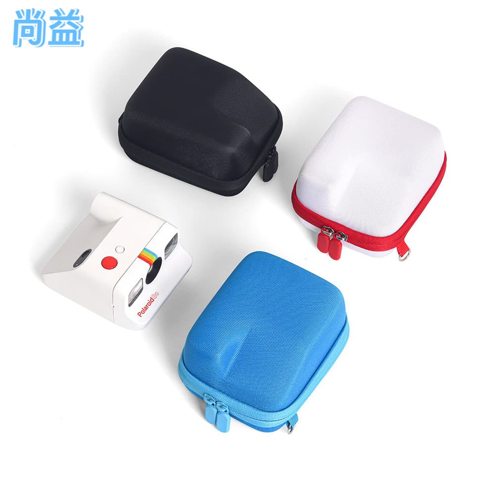 Specifically designed for Polaroid Go snug-fit storage bag, scratch and drop-resistant EVA hard shell protective case