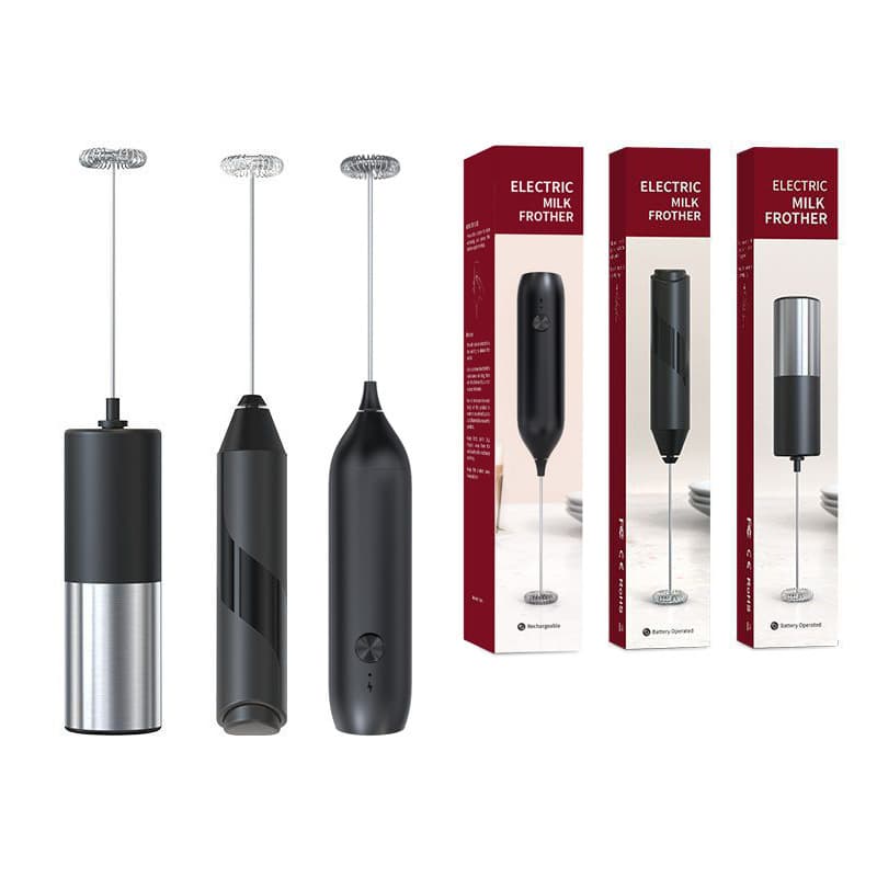 Electric Milk Frother, Handheld Coffee Frother for Home Use, Milk Frothing Machine, Stirring Stick
