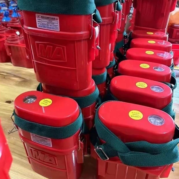 60-Minute Mining Compressed Oxygen Self-Rescuer Direct from Manufacturer ZY60X New National Standard Portable Self-Rescuer