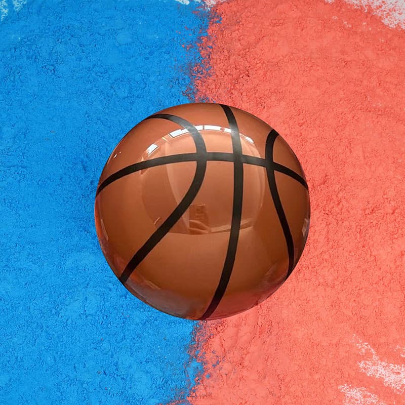 Gender Reveal Powder Basketball Boy or Girl Football Boys Girls Powder Basketball Party Supplies