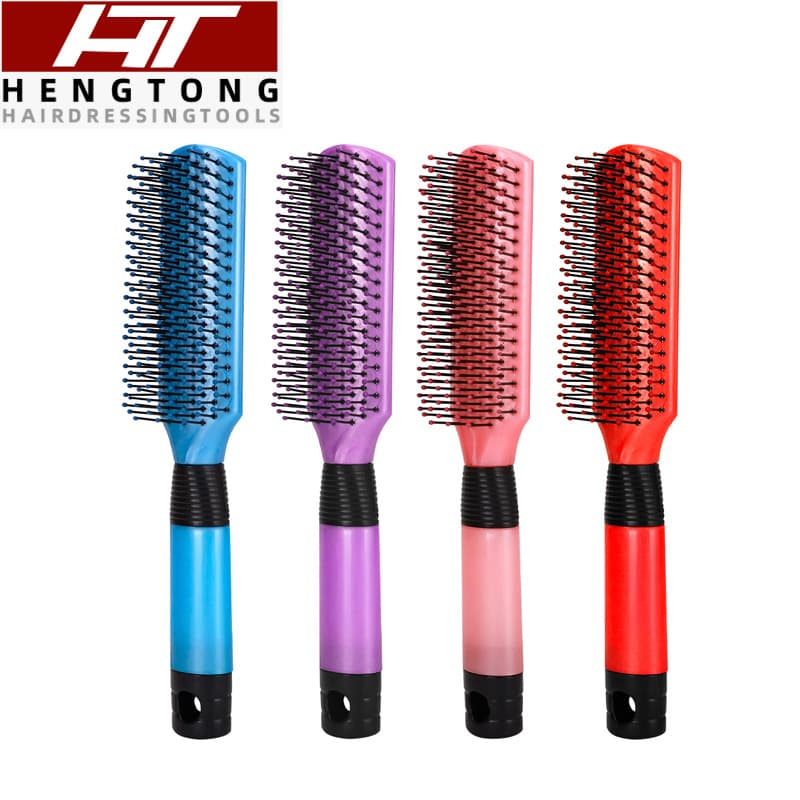 Spare ribs comb plastic hairdressing comb oiled back hair styling comb household straight curly hair smoothing comb one-stop cross-border supply