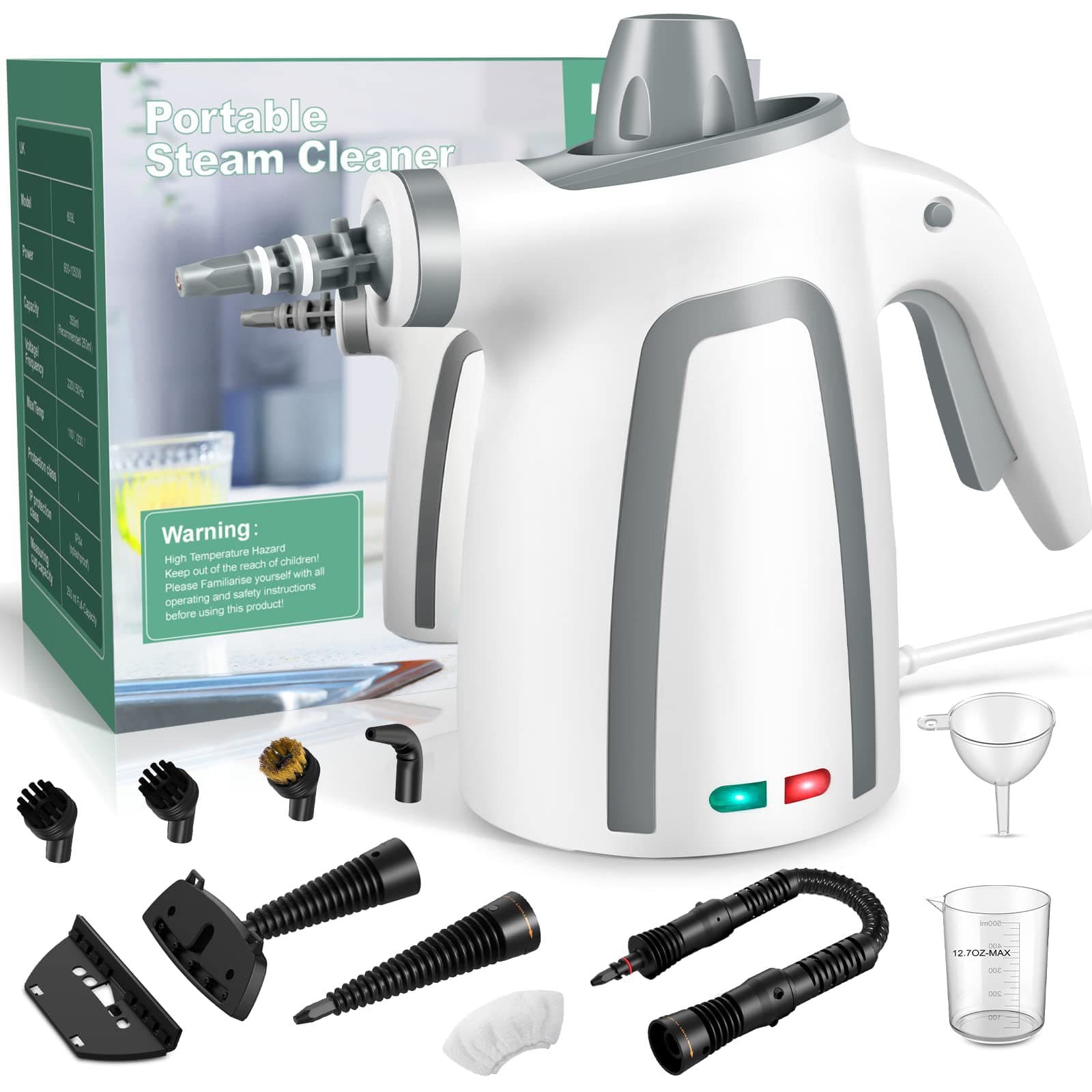 New Cross-Border High-Temperature Handheld Steam Cleaner for Home Use, Multi-Functional Steam Cleaning Machine for Range Hoods and Sofas