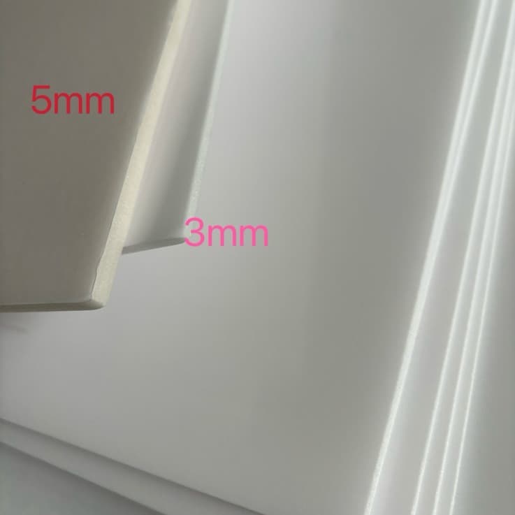 3mm thick KT board white black export foam board advertising photo board custom sizes available direct from Shanghai manufacturer