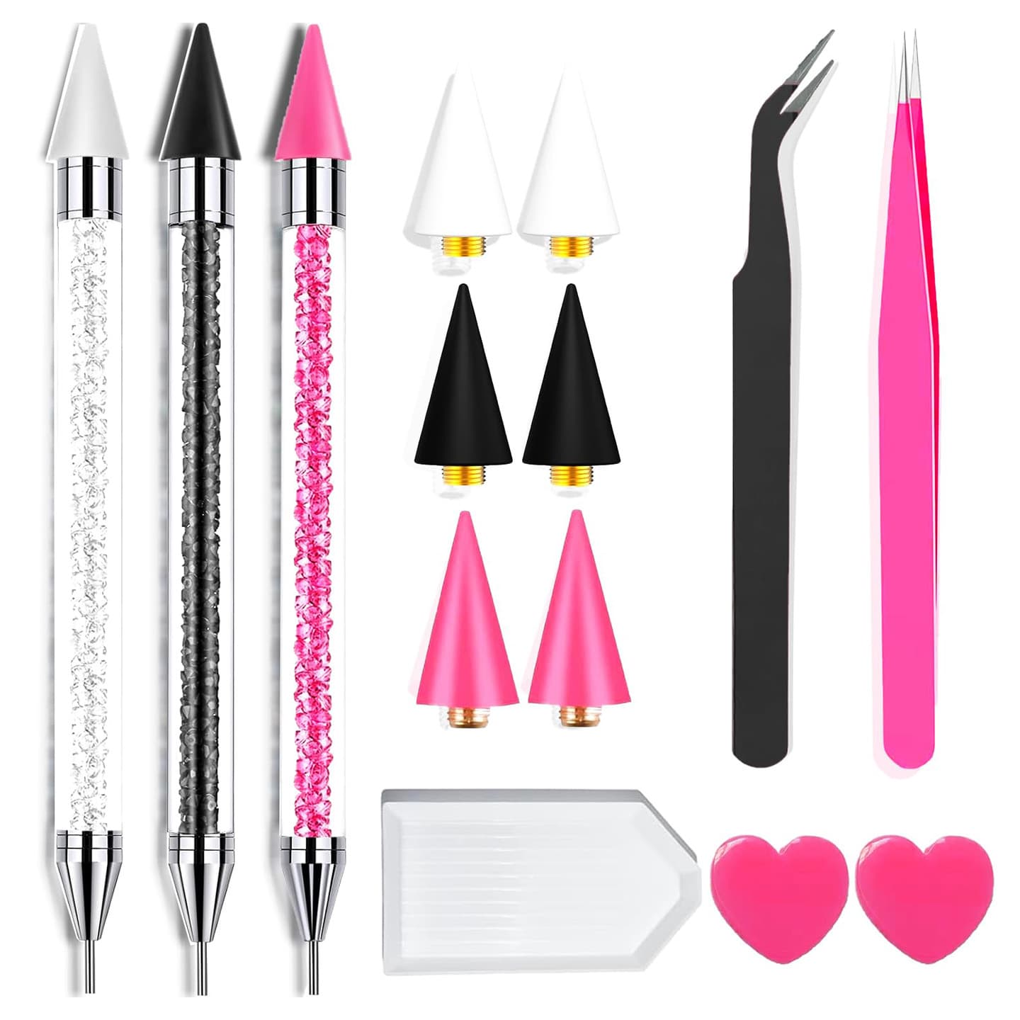 Nail Crayons Diamond Painting Tools DIY Dot Drill Tool Kit Diamond Sticker Accessories Plastic Opening Drill Disk Wholesale