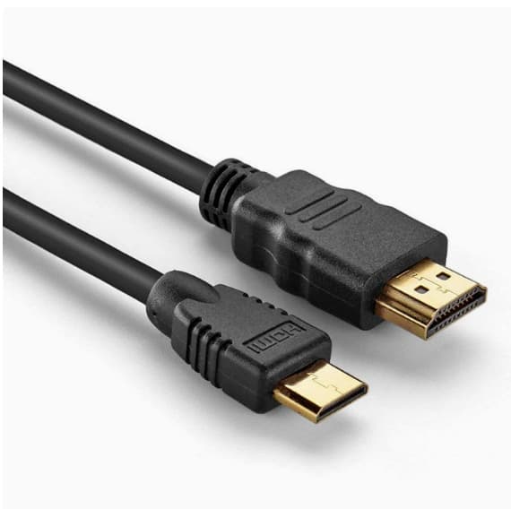 Mini HDMI to HDMI Cable 4K High Definition Cable for Laptop, Tablet, Digital Camera Mini Adapter Cable