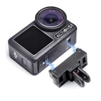 Suitable for DJI osmo 360/action 5pro magnetic quick release base action camera adapter accessories