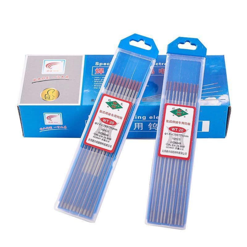 Genuine Haotian tungsten argon arc welding needle machine, tungsten needle, tungsten electrode, tungsten rod 1.6, 2.0, 2.4, tungsten needle, argon arc welding torch accessories.