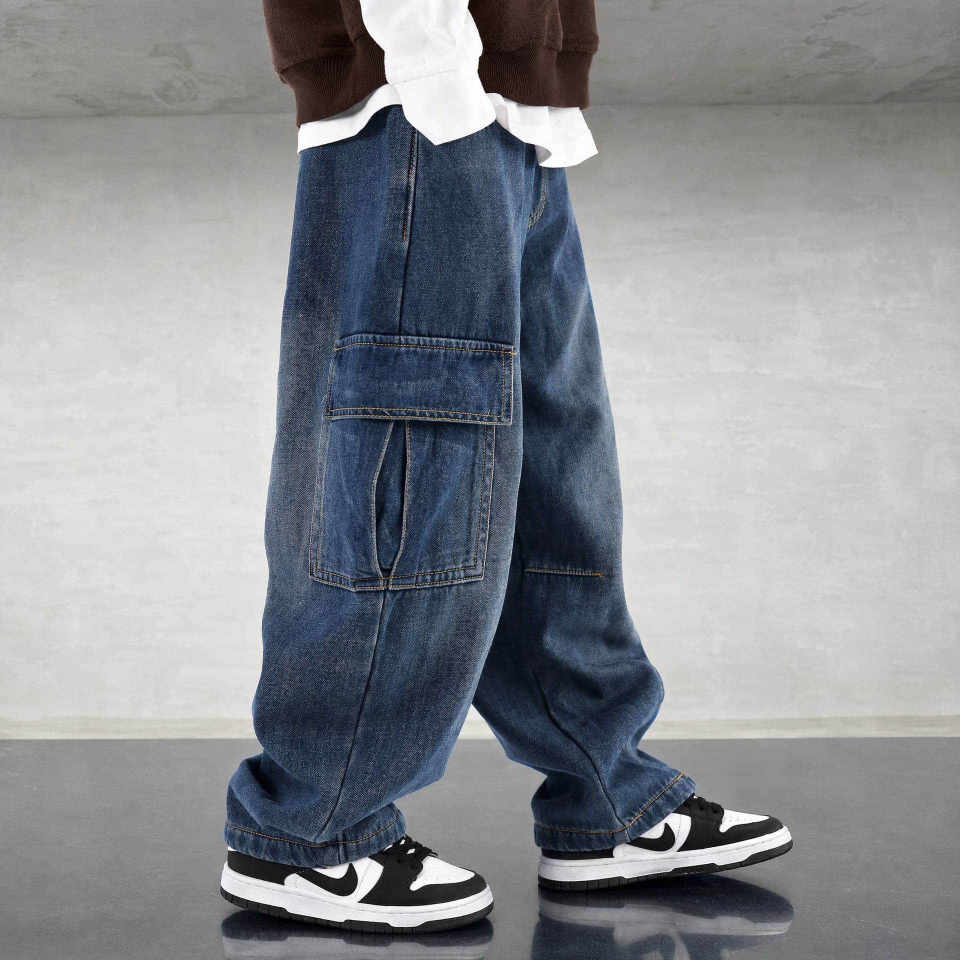 Boys' Jeans 2026 New Kids' Clothing Stylish Pants Sporty Trendy Korean Style Boys' Children's Handsome Casual Wear