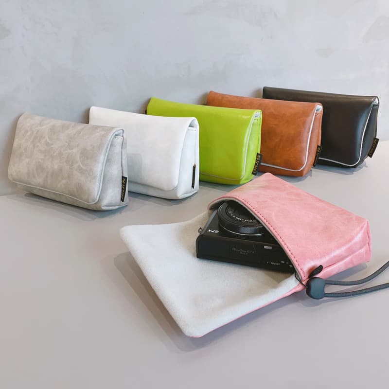 Suitable for Canon G7X three Sony ZV1F Ricoh GR digital camera storage bag ccd card machine small portable zv1