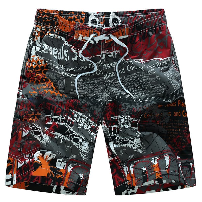 3D coconut tree men's swimwear beach shorts sweatpants boys shorts swimwear men's summer boxer shorts swimming trunks