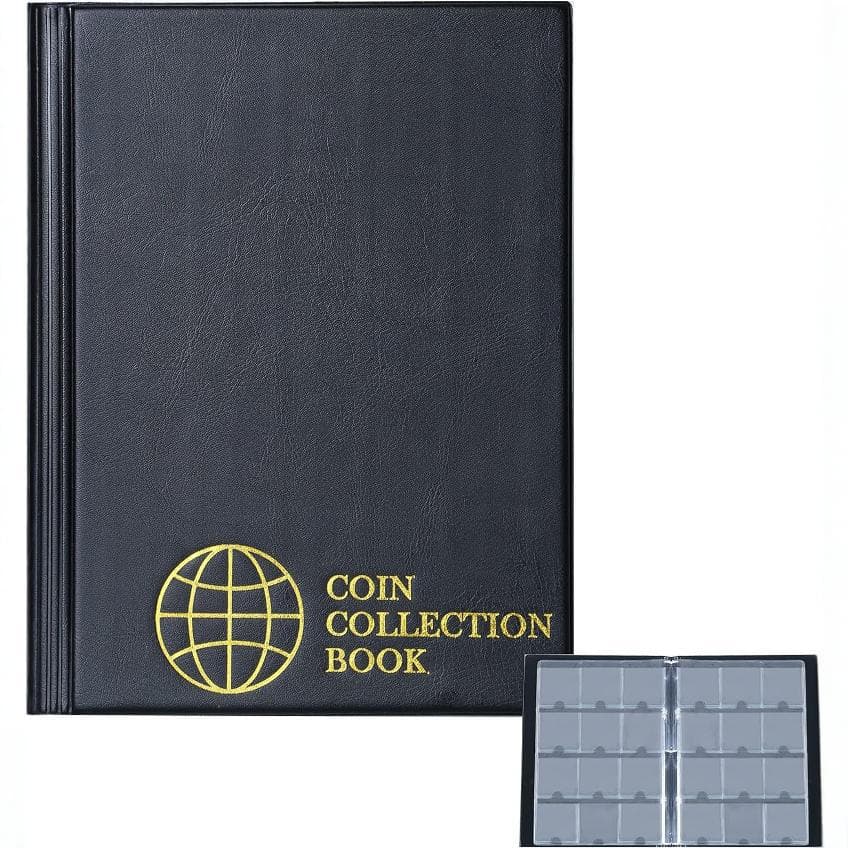 120-slot Paper Money Album Coin Collection Book Commemorative Coin Holder Wholesale