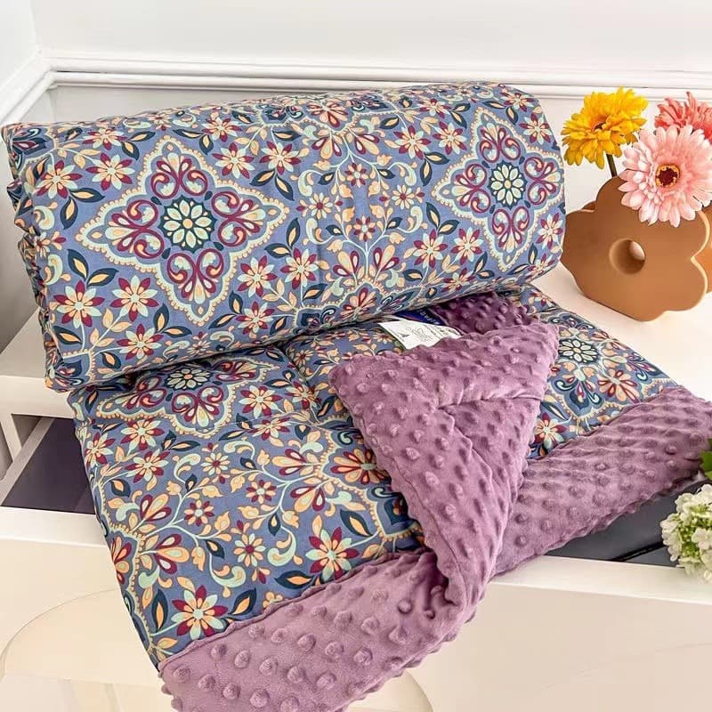 Class A Pure Cotton Bean Fluff Comforter Machine Washable Spring Autumn Core Winter Single Double Person Quilt Bedding